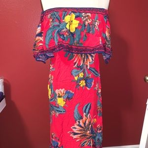 Floral maxi dress